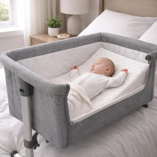 Rainbow RAINBOW Extra Thick Foam Bedside Mattress Wedge for Babylo Cozi Sleepe 1