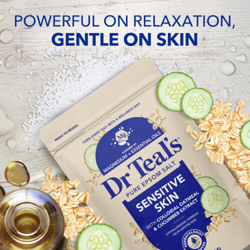 Dr Teals Sensitive Skin Epsom Salt 136kg 2