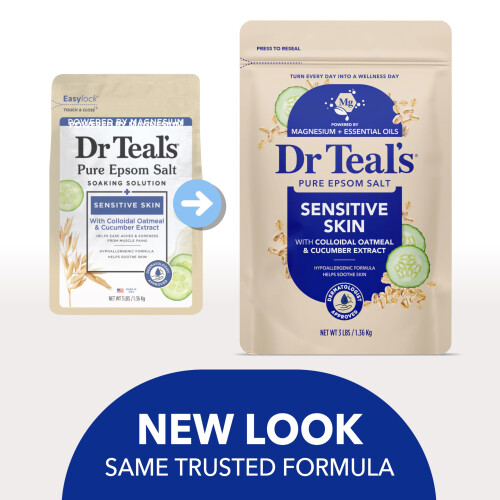 Dr Teals Sensitive Skin Epsom Salt 136kg 1