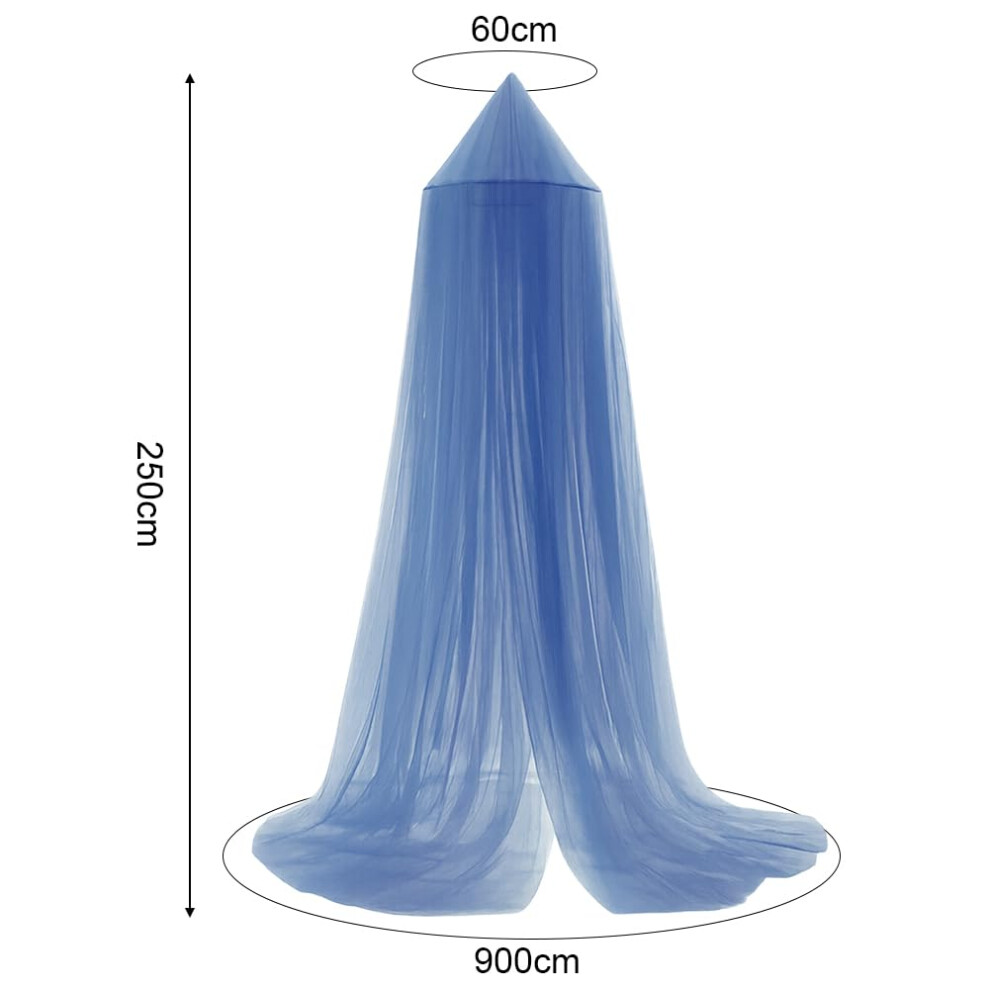 Vicloon Bed Canopy Mosquito Net For Single Beds Princess Canopy Round