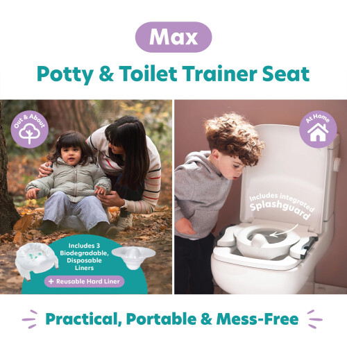Potette Max 3in1 Travel Potty  AwardWinning Compact Foldable Potty and