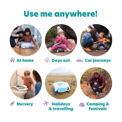 Potette Max 3in1 Travel Potty  AwardWinning Compact Foldable Potty and 2