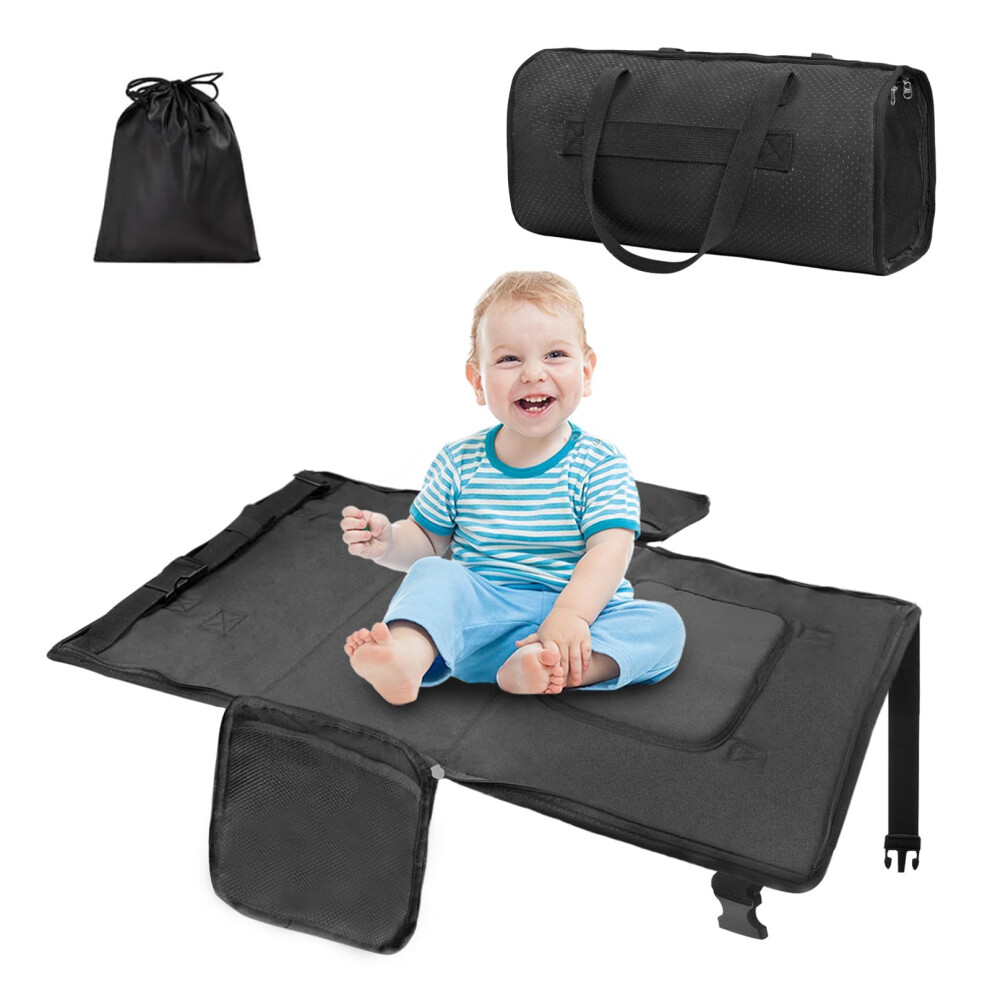 Toddler Airplane Travel Bed, Airplane Seat Extender For Kids, Plane Must Have For Toddlers, Baby Travel Essentials For Flying, Portable Trav Zyphoria