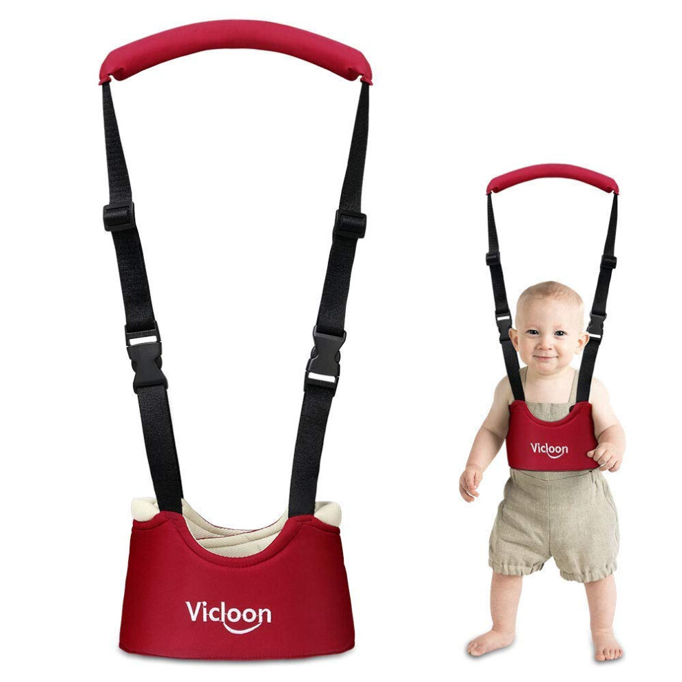 Hand-Held Baby Walker Toddler Walking Assistant Helper Kid Safe Walking Protective Belt Child Harnesses Learning Assistant Belt Vicloon
