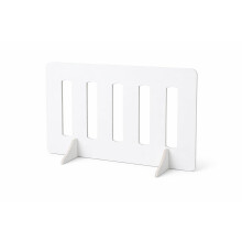 White Dog Stopper – No-Drill Safety Gate for Doorways & Stairs – Lightweight, Portable, Easy Access, Smooth Hold – Pet (SIZE HIGHT X WIDTH) (50c
