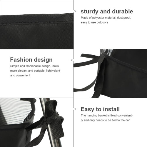 Anwangda Baby Stroller Bottom Storage Bag Pram Buggy Pushchair Basket 1
