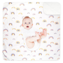 Potty Training Bed Pads, 7090cm Bed Wetting Sheets with Non-Slip Back, Waterproof Sheets for Bed Wetting for Toddler & Single Bed, Easy to Wash and