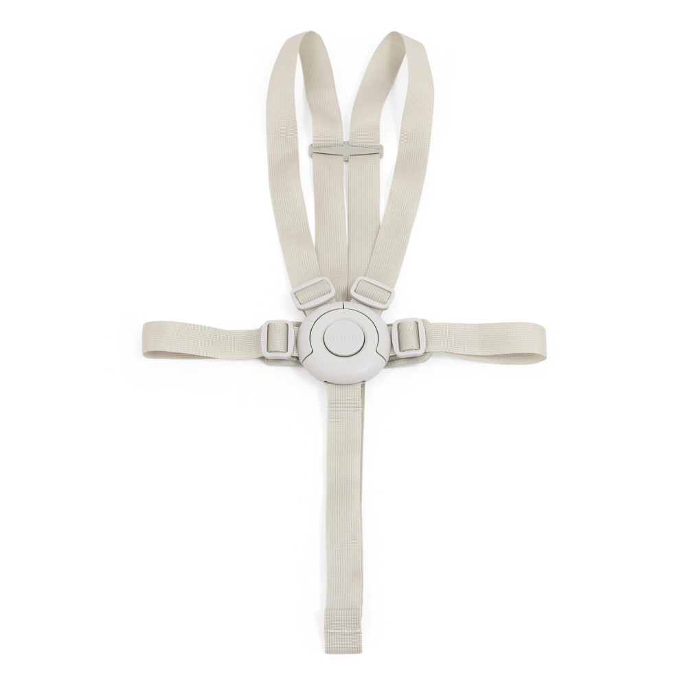Harness For Nomi, - Use With The Nomi Baby Set - Easily Adjustable, Machine Washable Beige Stokke