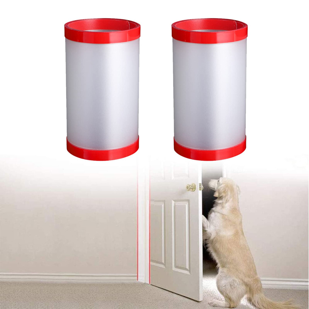 2 Pcs Door Finger Guard, Door Hinge Protector Cover, Safety Door Seam Protection Strip, Security Finger Pinch Guard Protector For Home/School/Kinderg Urchuze
