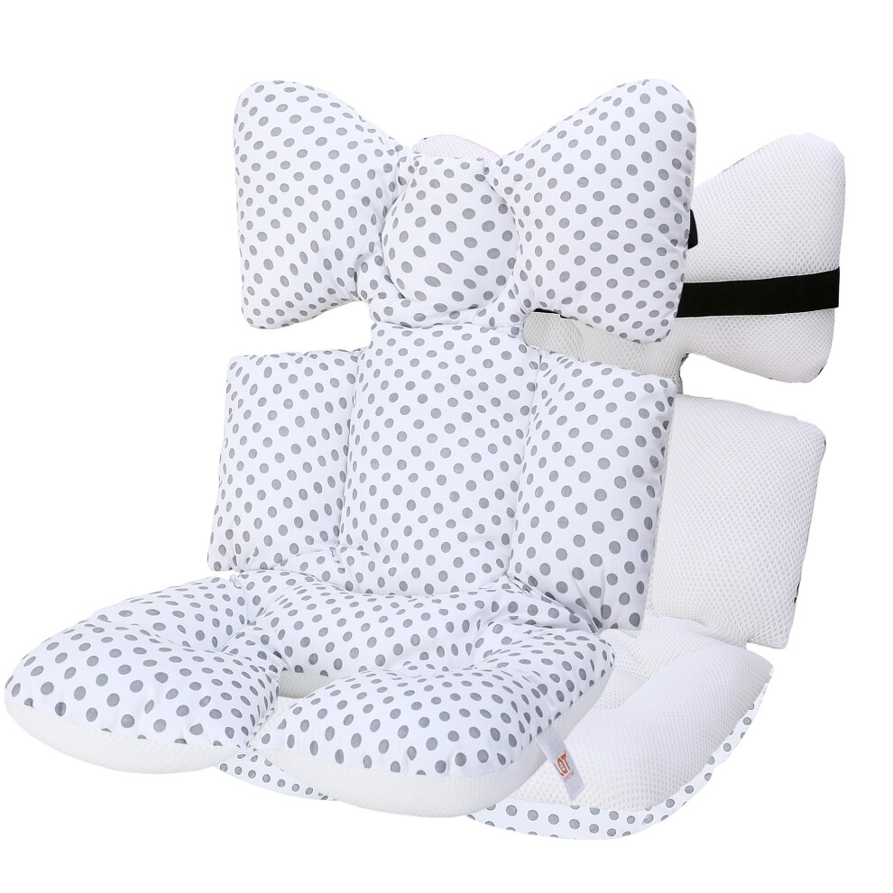 Baby Stroller Cushion, Baby Pushchair Seat Liners Pram Liner Universal Baby Stroller Seat Cushion Soft And Breathable 3D Air Mesh Cotton Pushchair Ac Lat Lee And Town