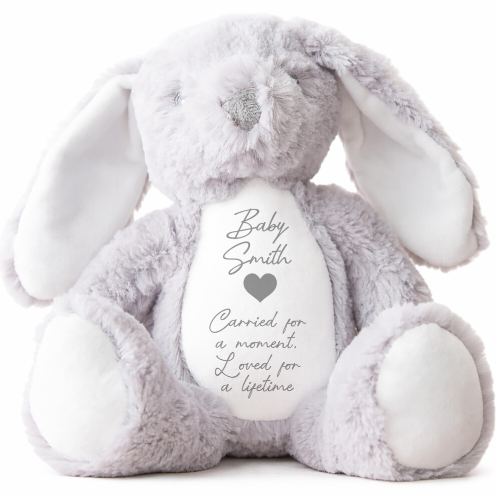 Personalised Miscarriage Gift l | Miscarriage Teddy Bear | Sentimental Baby Loss, Memorial Gift Ornament, Memorial Keepsake | Angel Baby Gift