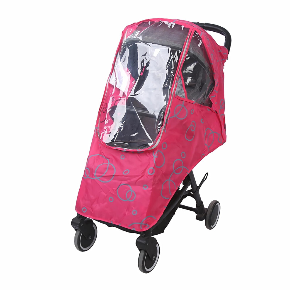 Sjtjspx Baby Pushchair Raincover Universal Stroller Weather Shield Windproof Waterproof Pram Rain Cover Baby Travel Weather Shield Harmless Buggy Rain Shield