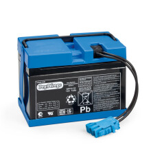 Peg Perego 12V - 12Ah Original Rechargeable Battery, Color May Vary, Schwarz