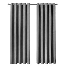 Emma Barclay – 3D Embossed Blackout Curtains for Bedroom Living Room Thermal Insulated Woven Eyelet Blackout Curtains With Reflective Reverse Weave