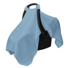 Muslin Cotton Baby Car Seat Covers Soft Breathable Car Seat Cover Universal Sun Protection Canopy for Baby Comfortable Infant Carseat Canopy Lightwei