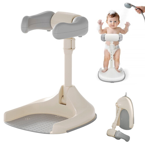 Baby Shower Stand Support, Adjustable Toddler Shower Support with