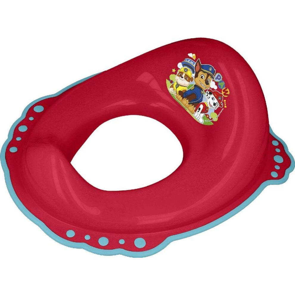 Zawadi Global Paw Patrol Toilet Training Seat Combo Unisex White For Safe Toddler Kids Children Loo Potty Training, Portable For Travel & Easy To Clean