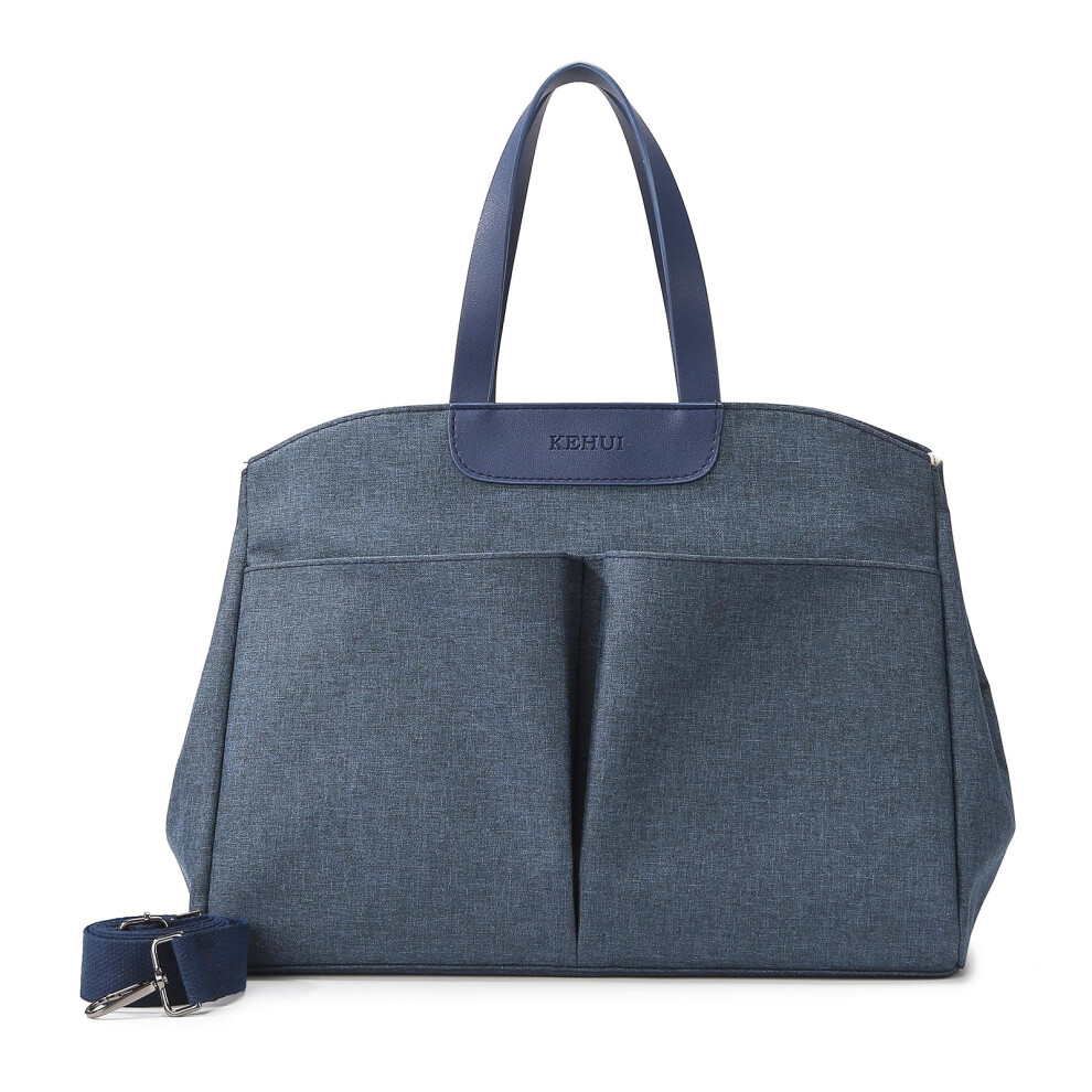 Multifunctional Lightweight Baby Nappy Changing Tote Bag,Large Capacity Waterproof Baby Changing Bag Satchel Messenger Bag Travel Diaper Bag Sonarin