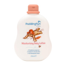 Paddington Bear Moisturising Baby Lotion 250ml – Gentle Baby Moisturiser for Newborns & Sensitive Skin – Paediatrician Approved, Dermatologically