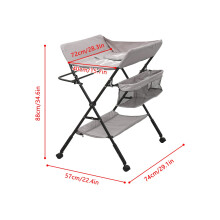MeJa Baby Changing TableBaby Changing Unit Portable Folding Adjustable