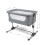 Babylo Snuggle Cuddle Co Sleeper, Slate Grey 3