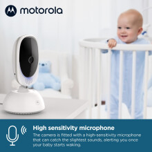 Motorola Nursery VM75 Baby Monitor 5Inch Parent Unit Baby Monitor Inf