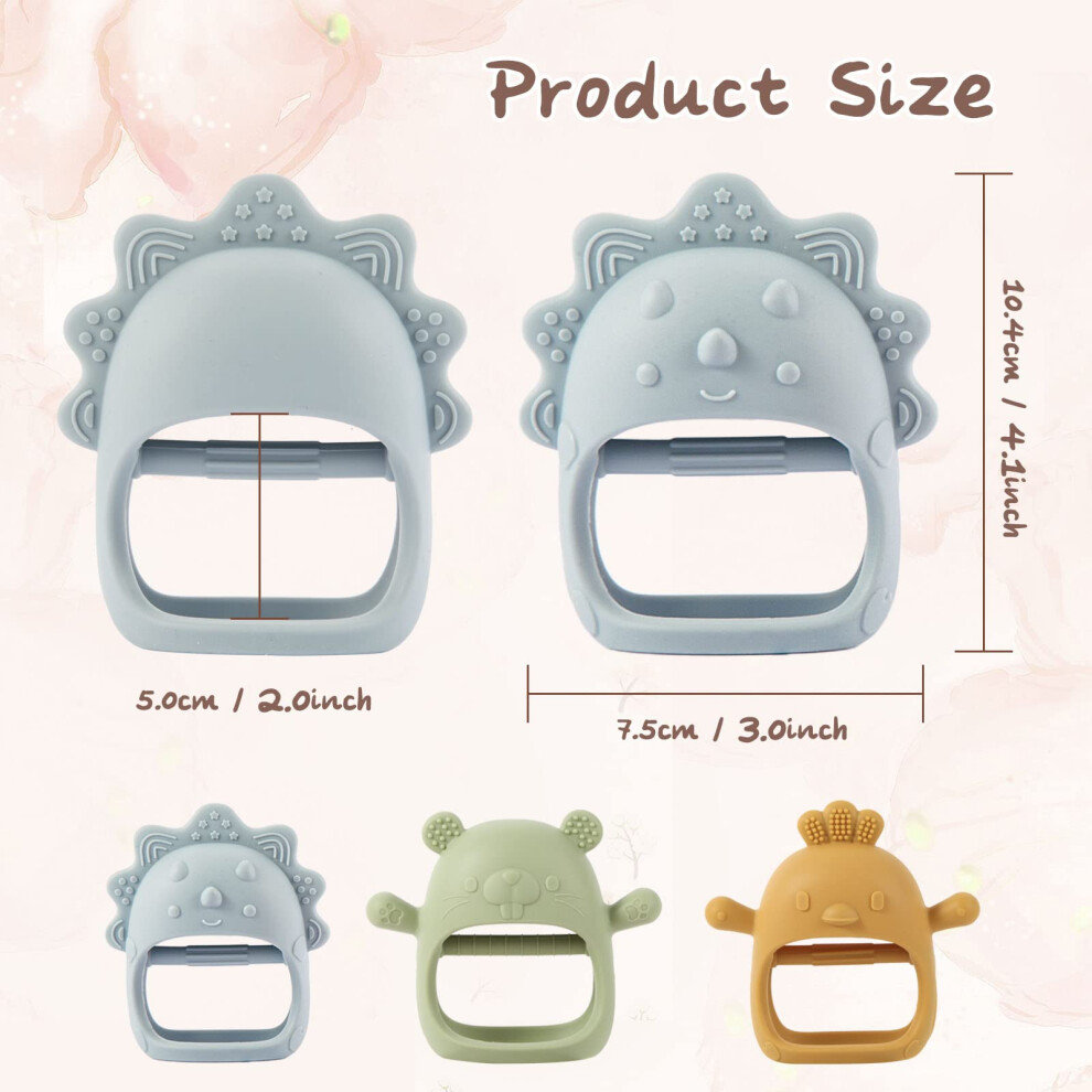 Aoisouk Teething Toys For Baby Baby Teether Teethers For Babies 36 Months Baby