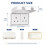 1 Pack Double UK Socket Cover Box Baby Safety Childproof Electrical Pr 2