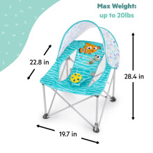 Bright Starts Disney Finding Nemo Pop 'N Chill Travel Seat,