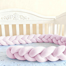 Soft Breathable Mattress Edge, Cotton Bed Set All Round Braided Pillow for Room.. (A10,500cm)