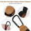 URAQT Large Buggy Clips 4PCS, Heavy Duty Pram Hooks, Universal 5