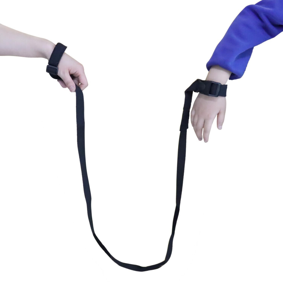 Escape Proof Wrist Leash Walking Harness For Older Children With Adjustable Tether Adult Sized Lockable Coiled Wrist Link With Cuff For Autism Specia 5009604791784