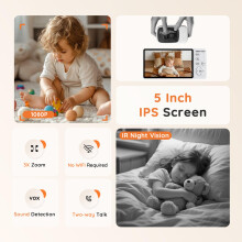 boifun nova 2026 Baby Monitor with Camera and Night Vision No WiFi 108