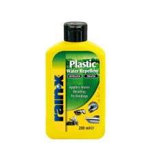 Rain-X Plastic Water Repellent - Advanced Hydrophobic Coating for Clear Visibility on Plastic Surfaces - Ideal for Motorcycle Helmet Visors, Boat Win