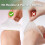 haakaa Hydrogel Pads with Lanolin, Cooling Relief for Sore Nipples, 8 PCS 1