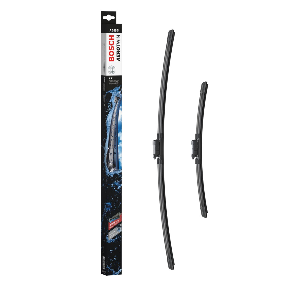 Bosch Aerotwin A 558 S - Front Windscreen Wipers - Set Of 2