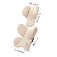 Baby Car Seat CushionNewborns Car Safety Seat Insert PadBody Support W