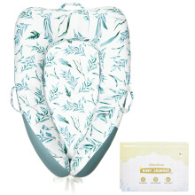 Lilian&Gema Baby Nest Pod for Newborn, Baby Essentials for Newborn, Baby Lounger for 0-12 Months Boys Girls, Breathable & Soft Baby Sleep Nest, Baby