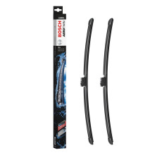 Bosch Aerotwin A 844 S - Front Windscreen Wipers - Set of 2 Replacement Blades - Comes with Pre-assembled Adapter - 2 Blades, 550mm/550mm - Only for