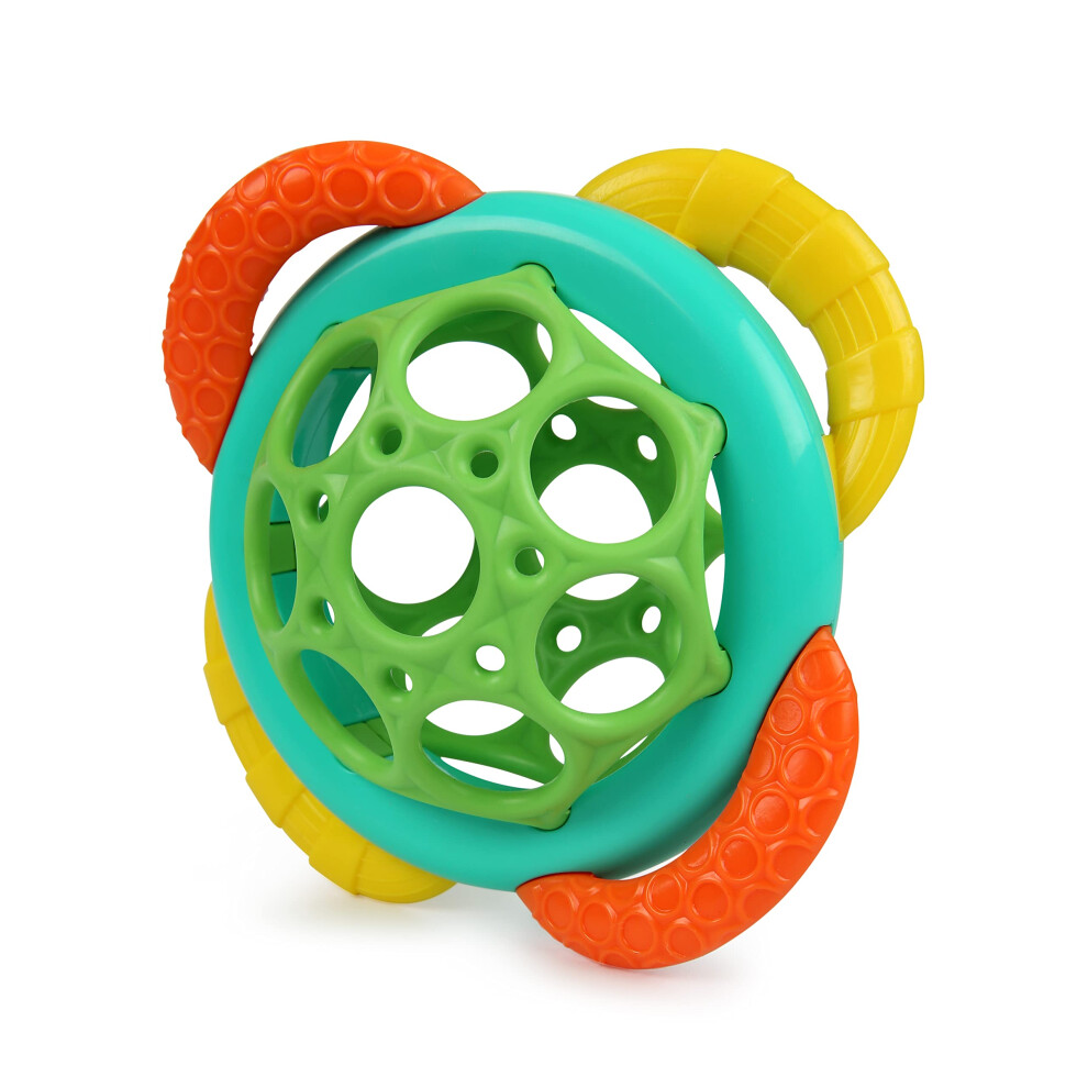 Oball Grasp & Teethe Easy-Grasp Teether, Ages 3 Months+ Bright Starts