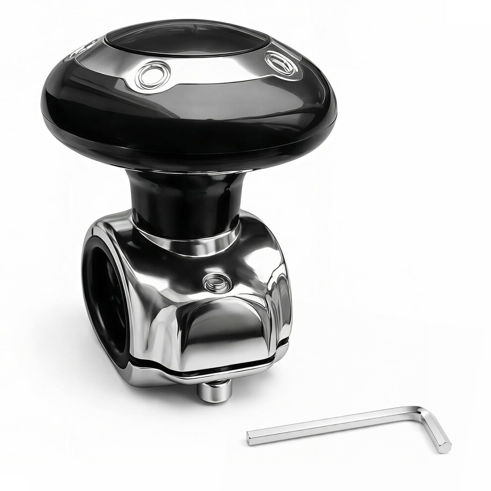 Vehicle Steering Wheel Spinner Knob Car Power Handle Accessories Universal Fit Driving Helper Car Handle Spinner For Cars, Trucks, Tractors, Boat, Ma 5004115503499