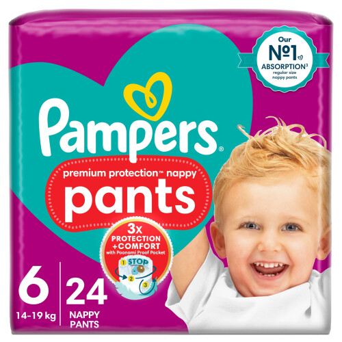 Pampers Pampers Premium Protection S6 x24