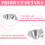 2 PCS Nipple Shields for Breastfeeding,925 Silver Nursing Cups 3