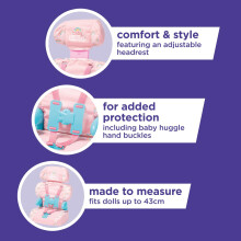 DAVBNM Extra Pram and Stroller Sun Shade Cover Block, Sunshade for Pram Seat Baby Sleep Aid and Breathable Blackout Canopy for Stroller, Pushchair an