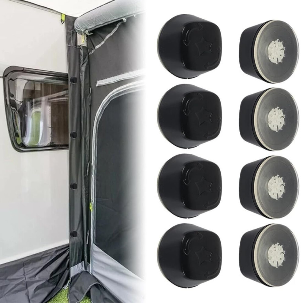 Fitspi 8Pcs Rv Tent Awning Suction Cups, Campervan Attachment, Caravan Motorhome Awning Suction System Fix Kit For Dometic Kampa Limpet 5008242484904
