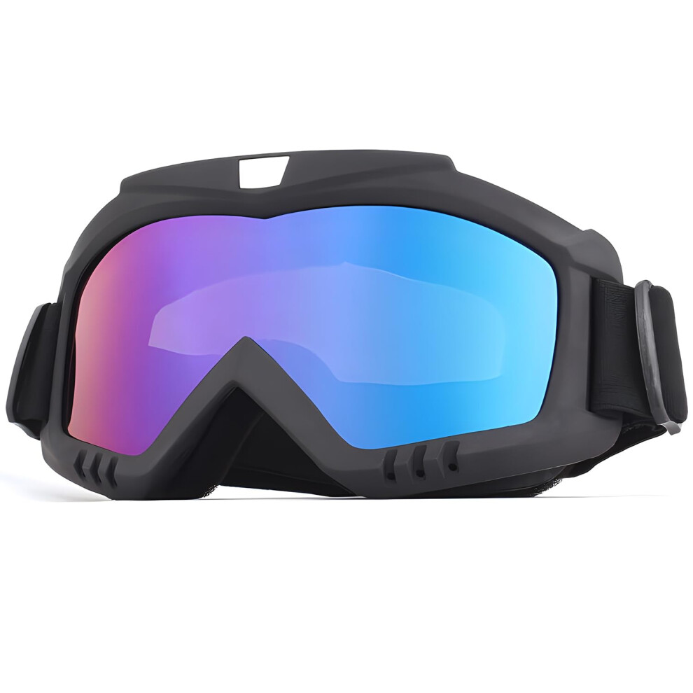 Vjk Bike Motorcycle Goggles For Riding, Dirt, Ski, Atv, Racing - Motocross Helmet Windproof Glasses For Adults 5007344387519