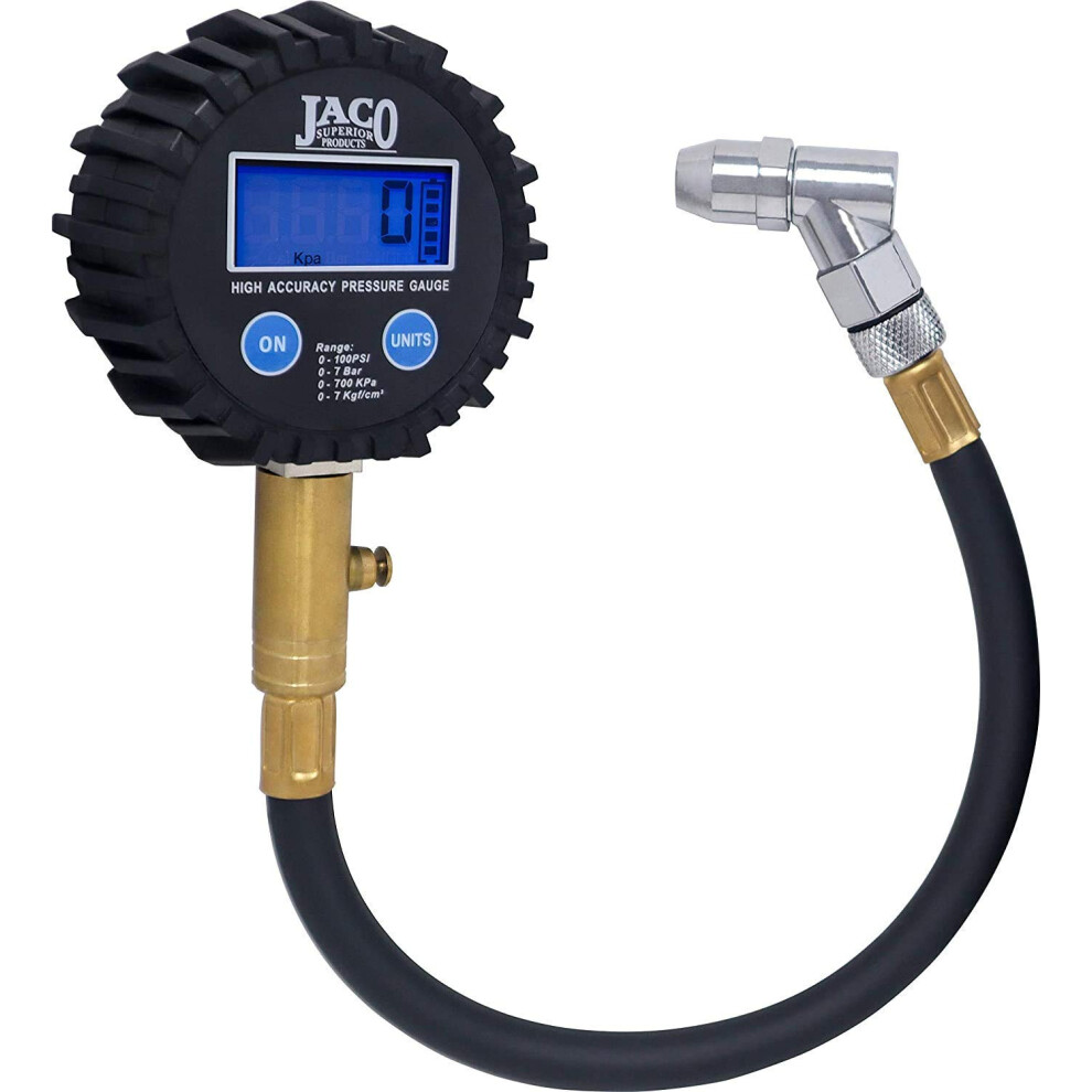 Jaco Elitepro Digital Tire Pressure Gauge - Professional Accuracy - 100 Psi 5004984583745