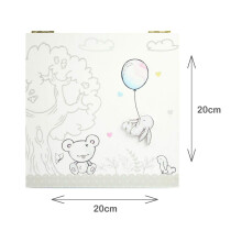 Hugs & Kisses - Wooden Memories Keepsake Box