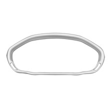 Car Dash Board Instrument Panel Trim Cover Silver for CX-60 2022 2023 RHD Interior Accessories