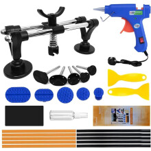 Manelord Auto Dent Puller Set with Double Pole Bridge Dent Repair Kit for Car Body Dent